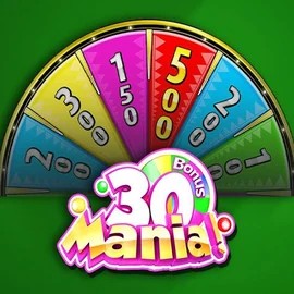 30 Mania! logo by FBM at Spinmacho Casino