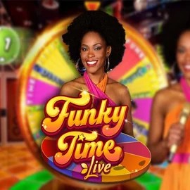 Funky Time game by Evolution – logo hosted on Spinmacho Casino