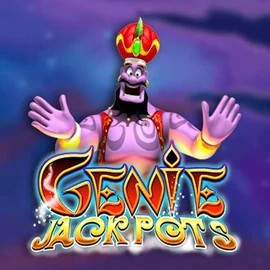 Genie Jackpots logo – Jackpots by Blueprint Gaming at Spinmacho Casino
