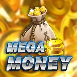 Mega Money! logo by Red Rake Gaming Spinmacho Casino