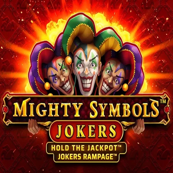 Mighty Symbols Joker slot visual from Wazdan available on spin-macho.org.pl