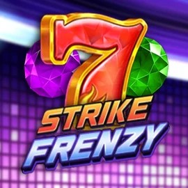 Strike Frenzy slot logo by Pragmatic Play at Spinmacho Casino