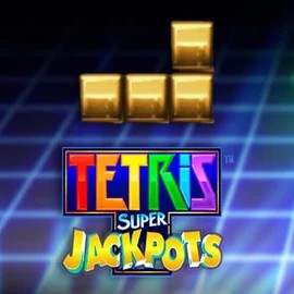 Tetris Super Jackpots slot visual from WMS available on spin-macho.org.pl